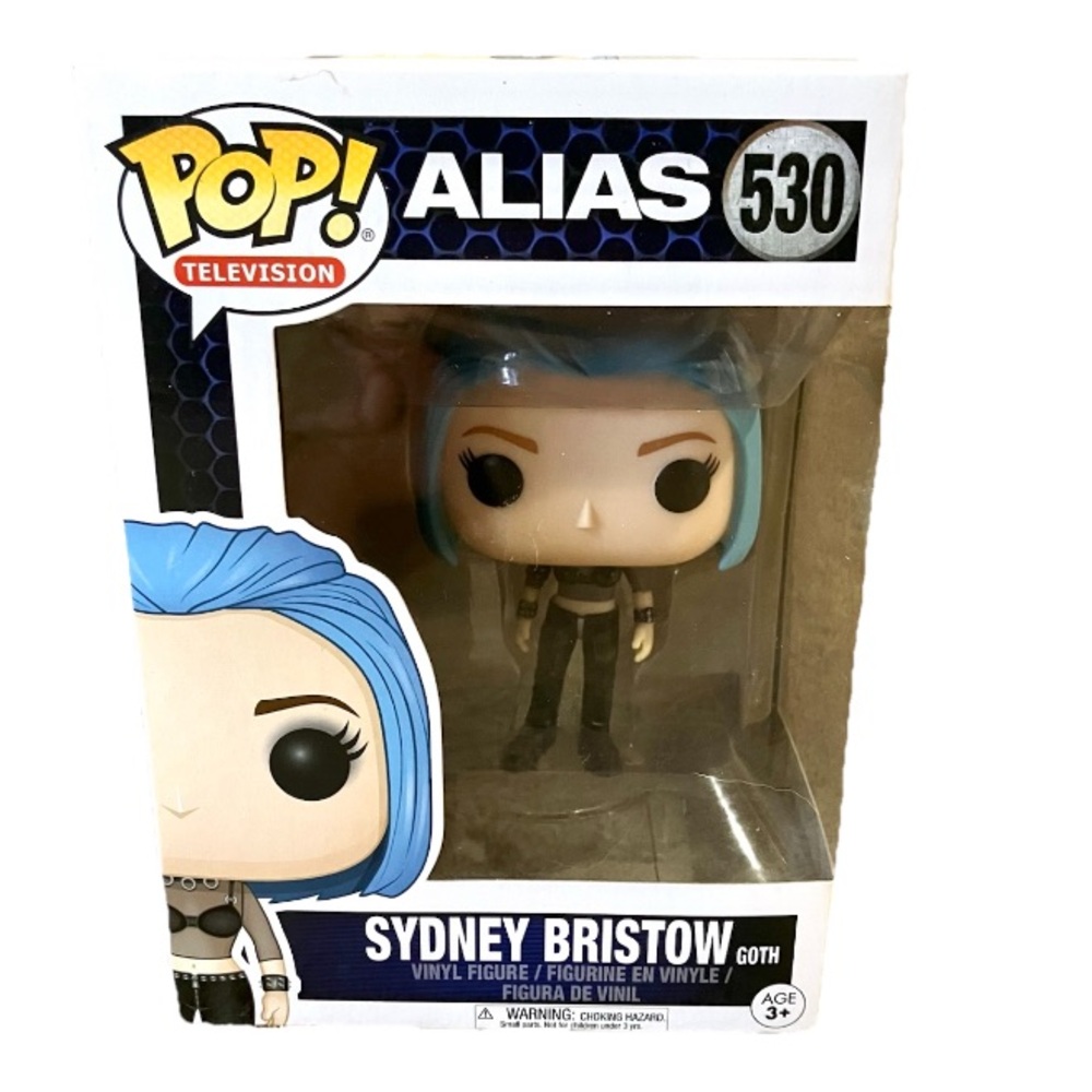 Funko Pop! Vinyl Alias Sydney Bristow Goth #530 Blue Hair (Jennifer Garner)